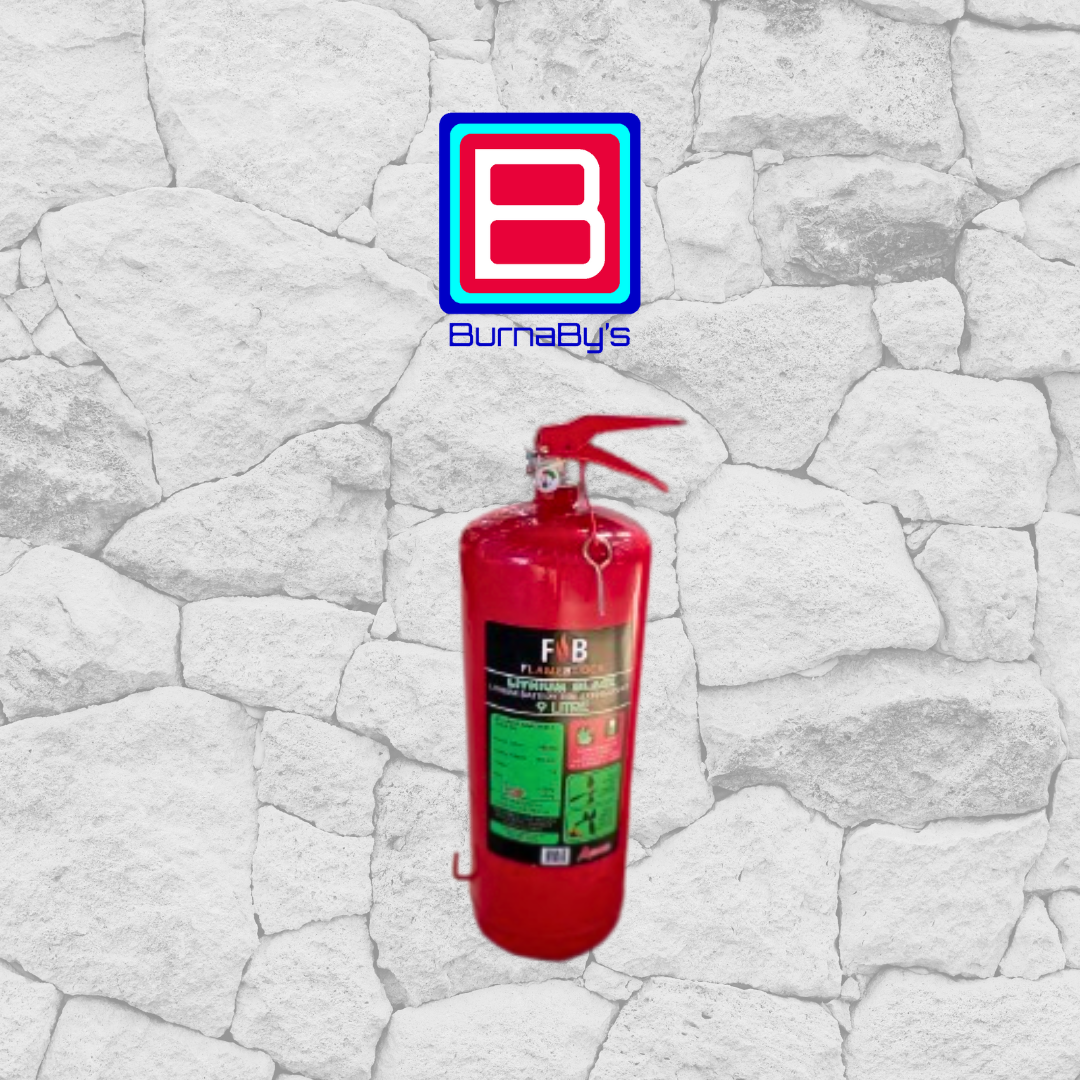 FB Lithium Black Fire Extinguisher 9L